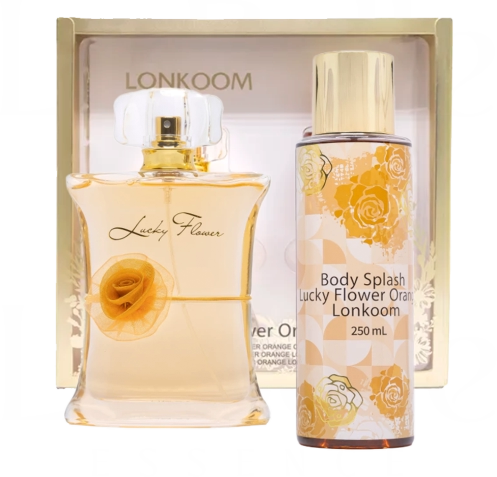 kit lucky flower · edição especial · 100 ml + 250 ml · feminino
